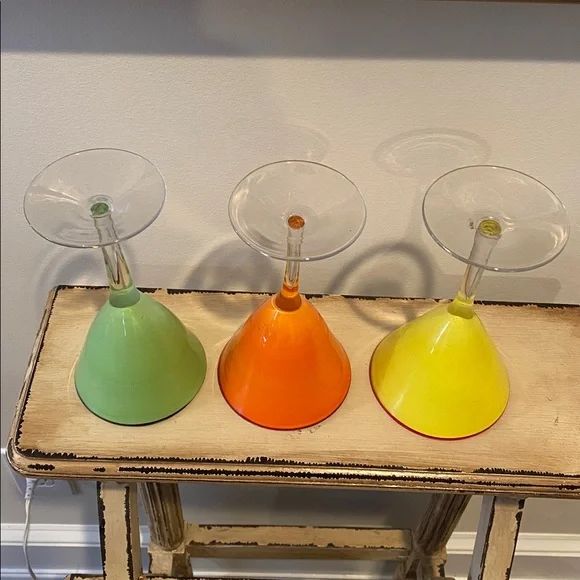 Multicolored Martini Glass Set - Picture 7 of 7